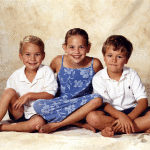 Griffen, Paige and Connor , Dennis Daoust's younger kids.