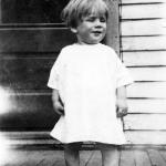 Baby Lionel in 1927.
